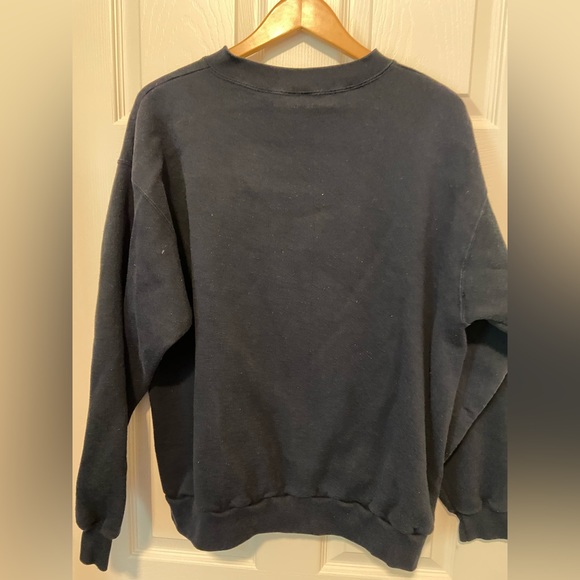 Vintage Embroidered America Pullover Sweatshirt Large - Picture 4 of 4